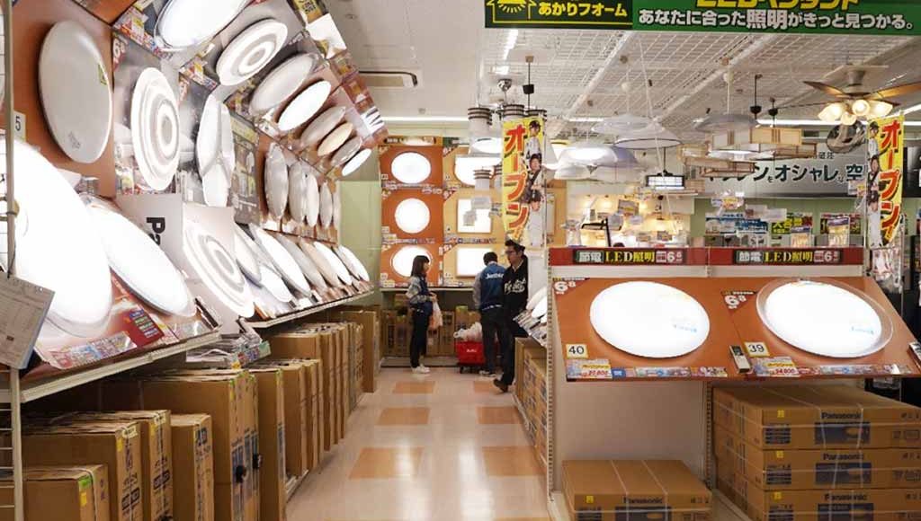 単価アップに一役買う LED照明の店頭演出